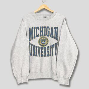 Michigan Wolverines Football Sweatshirt, University of Michigan Style Shirt Tee